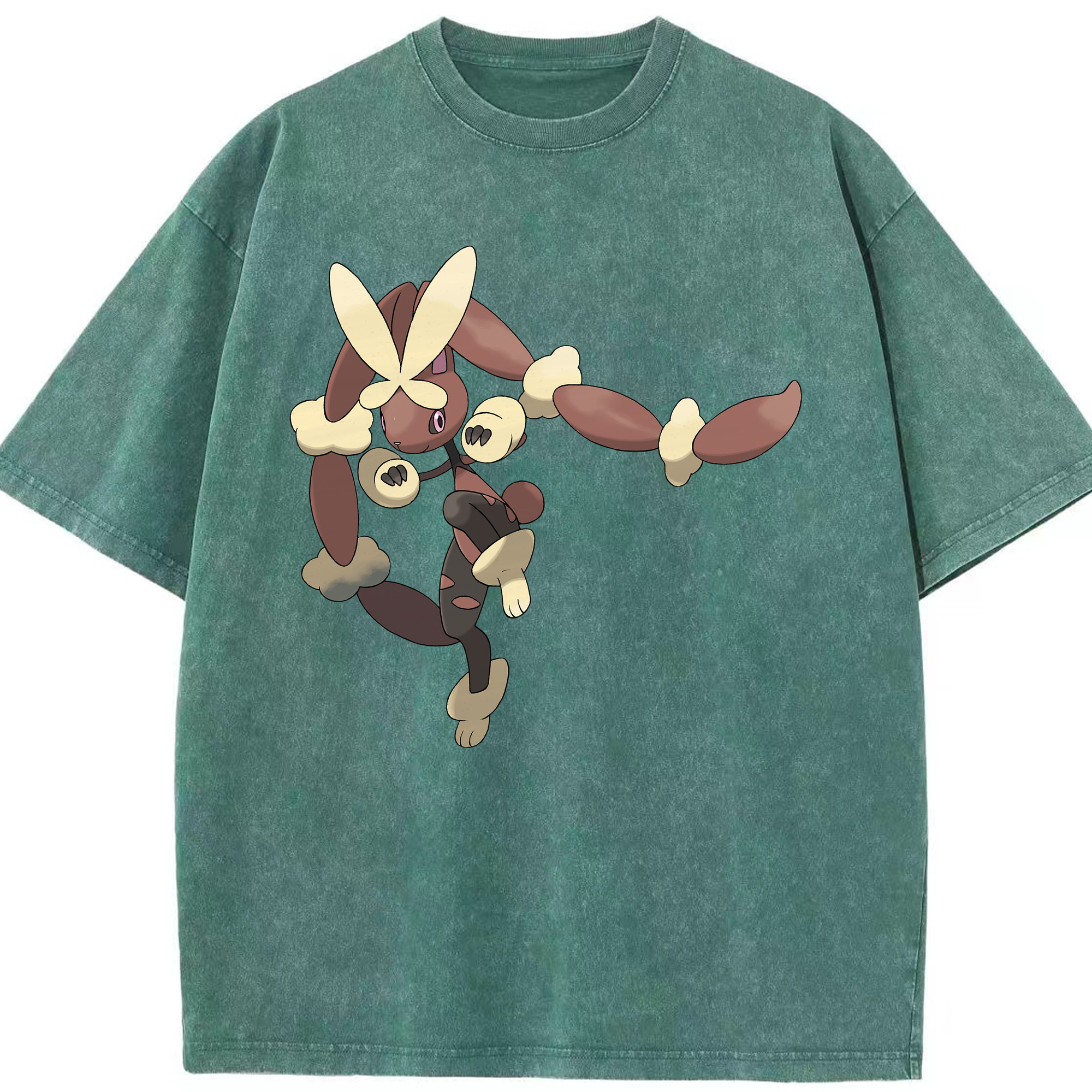 （画像用） ポケットモンスター Pokémon 綿100% ヴィンテージ風 半袖Tシャツ（フロントプリント）